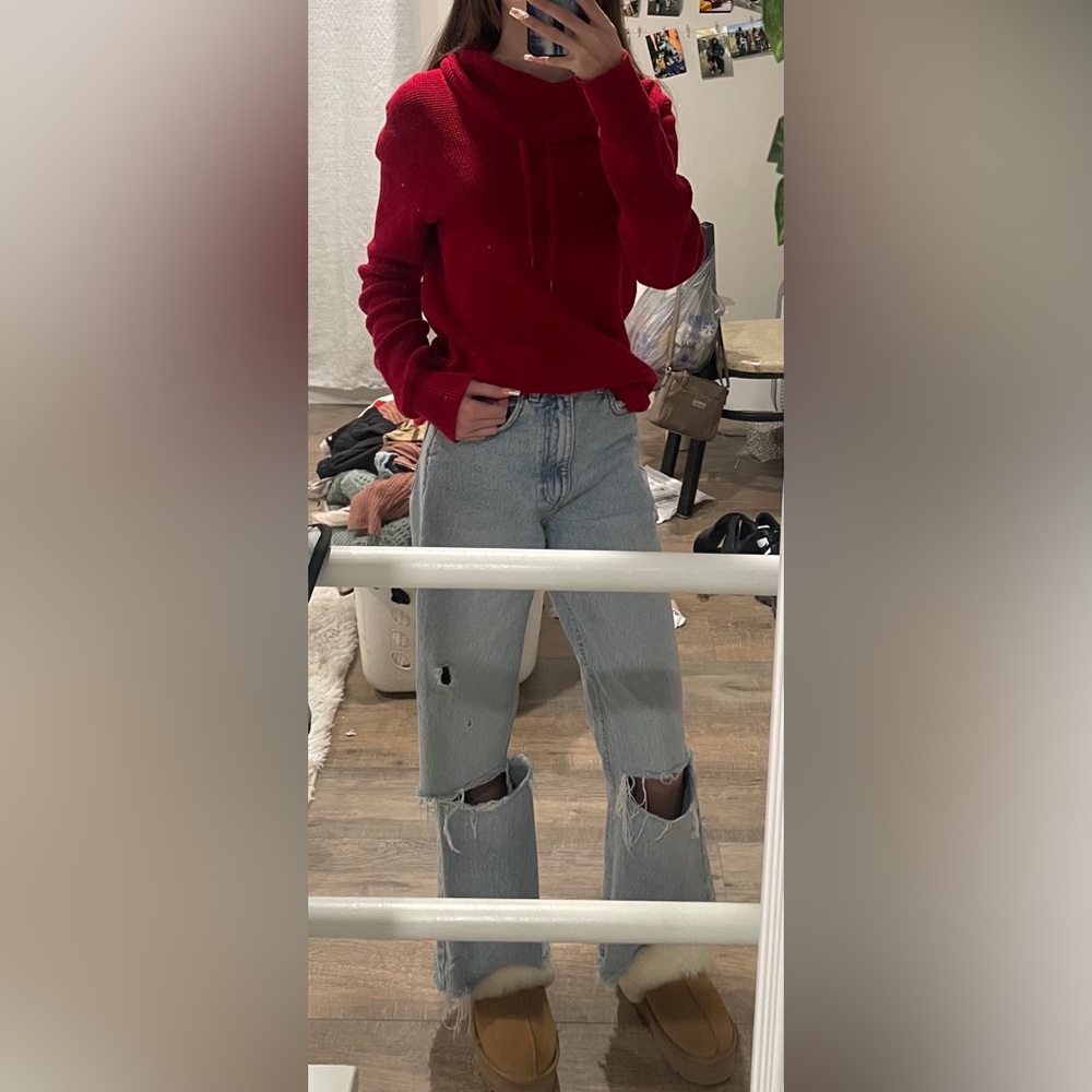 Ralph Lauren Knit Pullover Sweater, Red